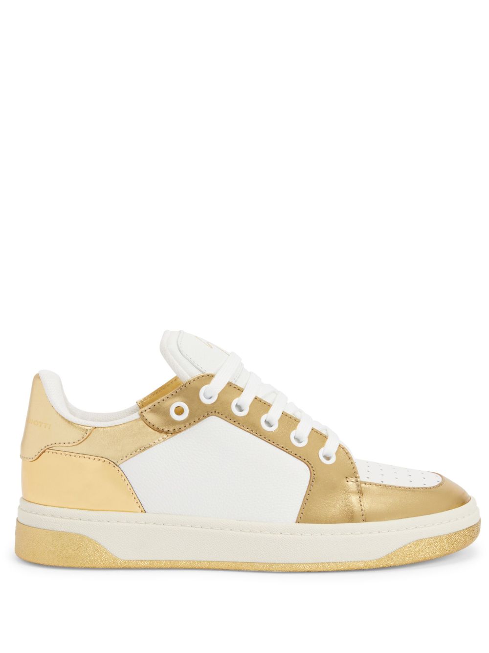 Giuseppe Zanotti GZ94 皮质低帮运动鞋 - 白色