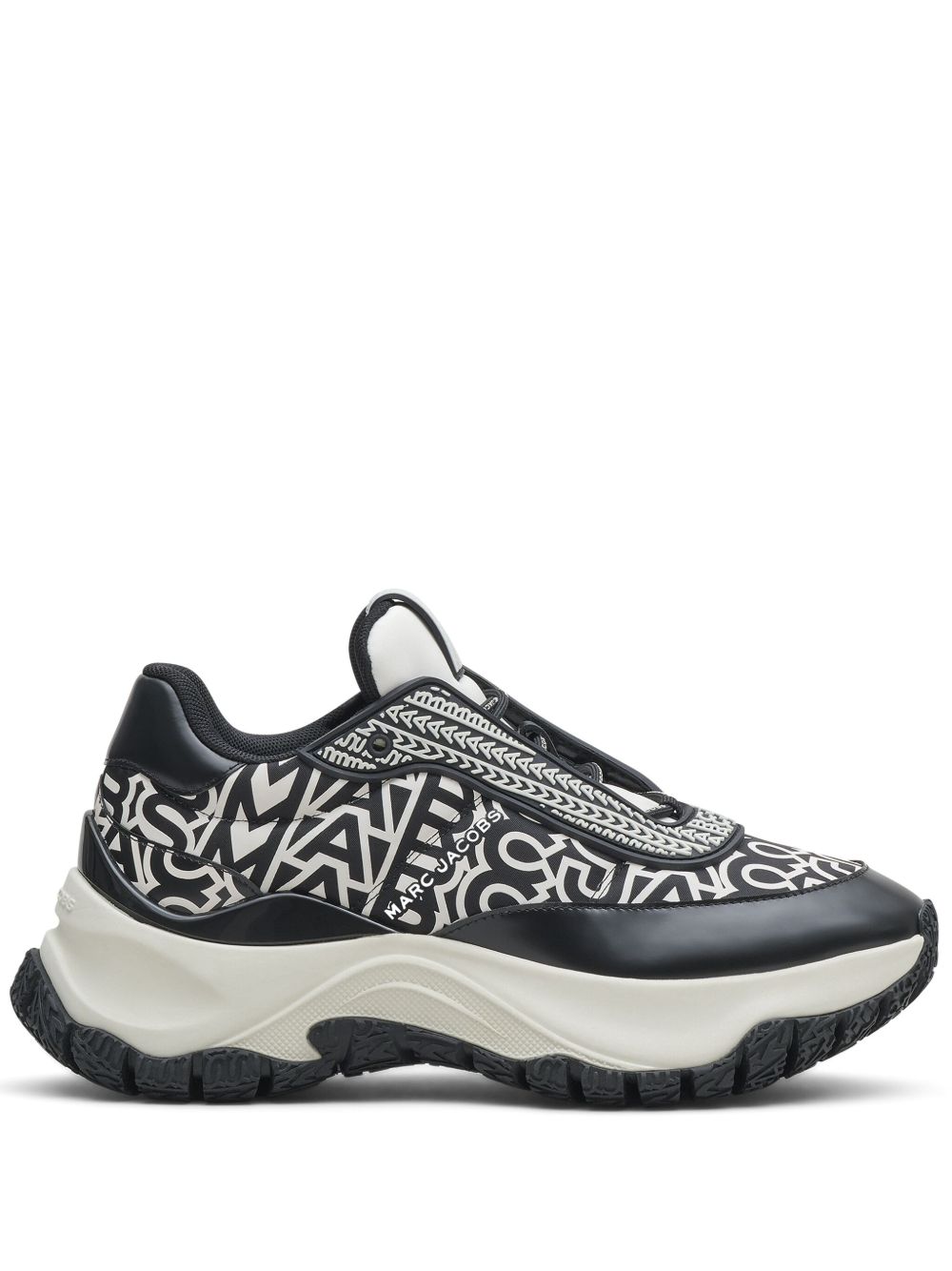Marc Jacobs The Monogram Lazy Runner 运动鞋 - 黑色