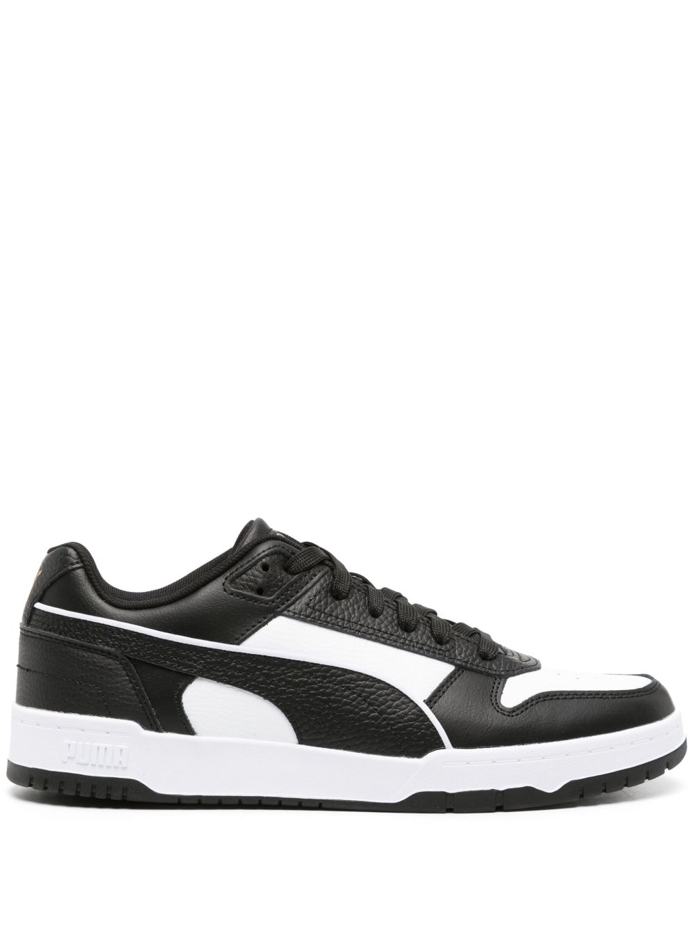 PUMA RBD Game 皮质运动鞋 - 黑色