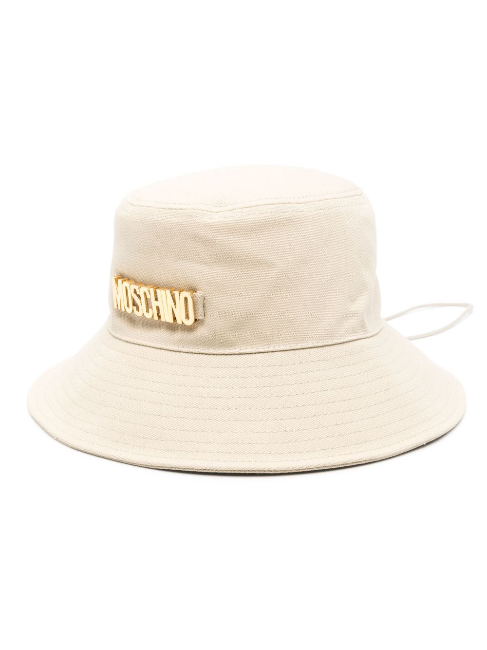 Moschino logo渔夫帽 - 中性色