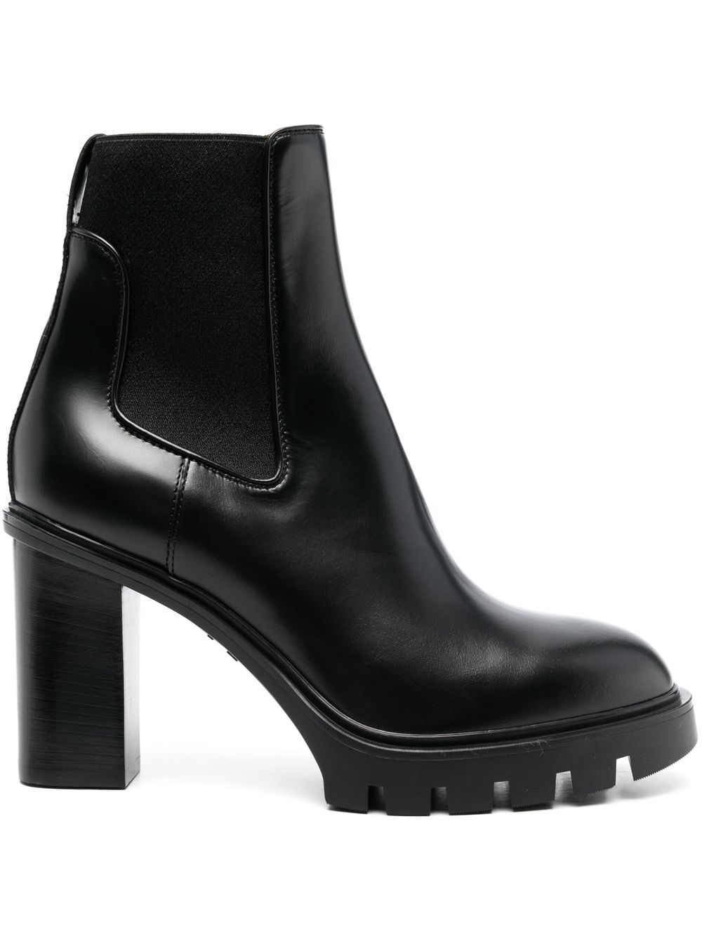 Santoni Budy 短靴 - 黑色