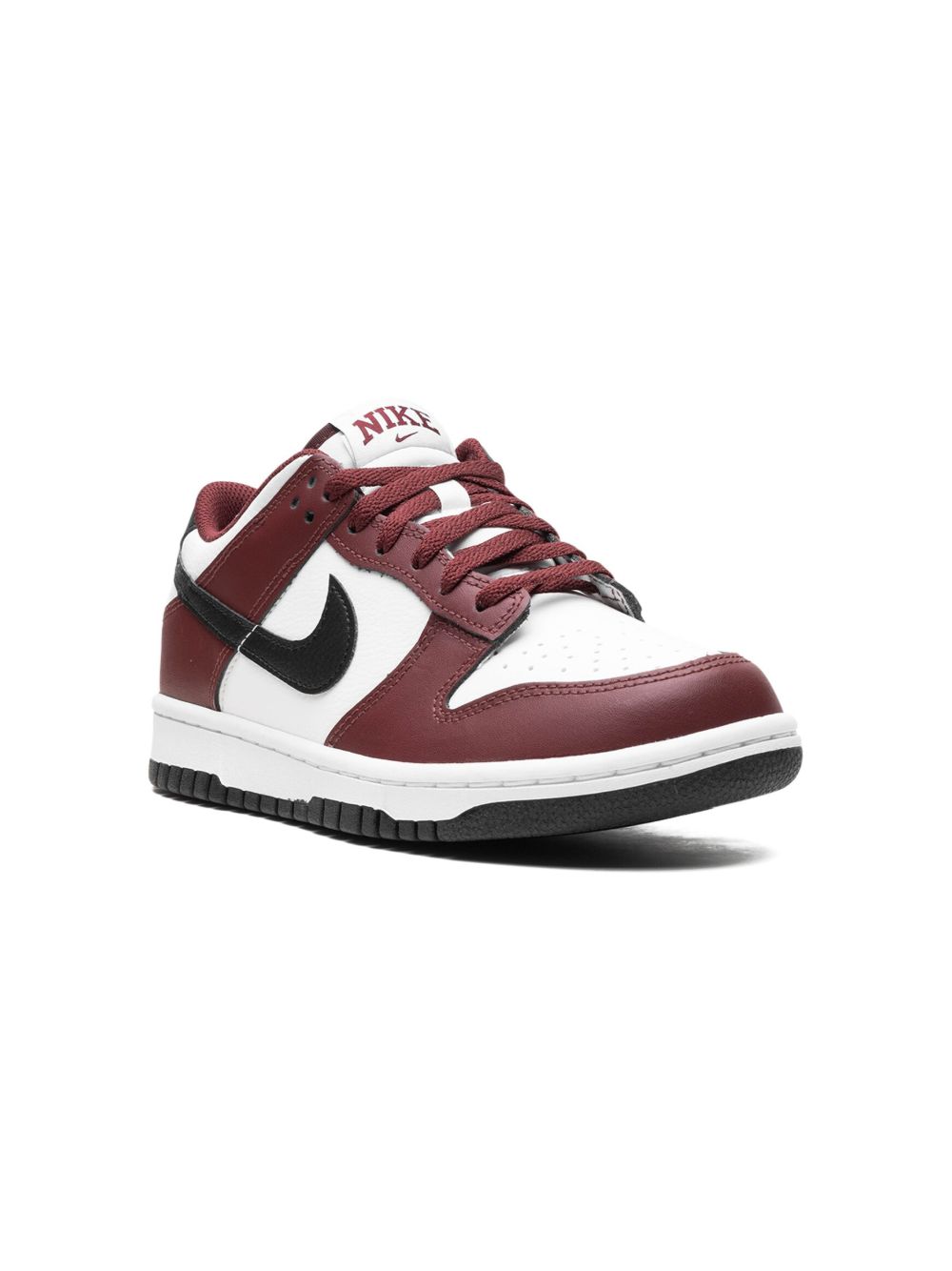 Nike Kids Dunk Low Dark Team Red 运动鞋 - 红色