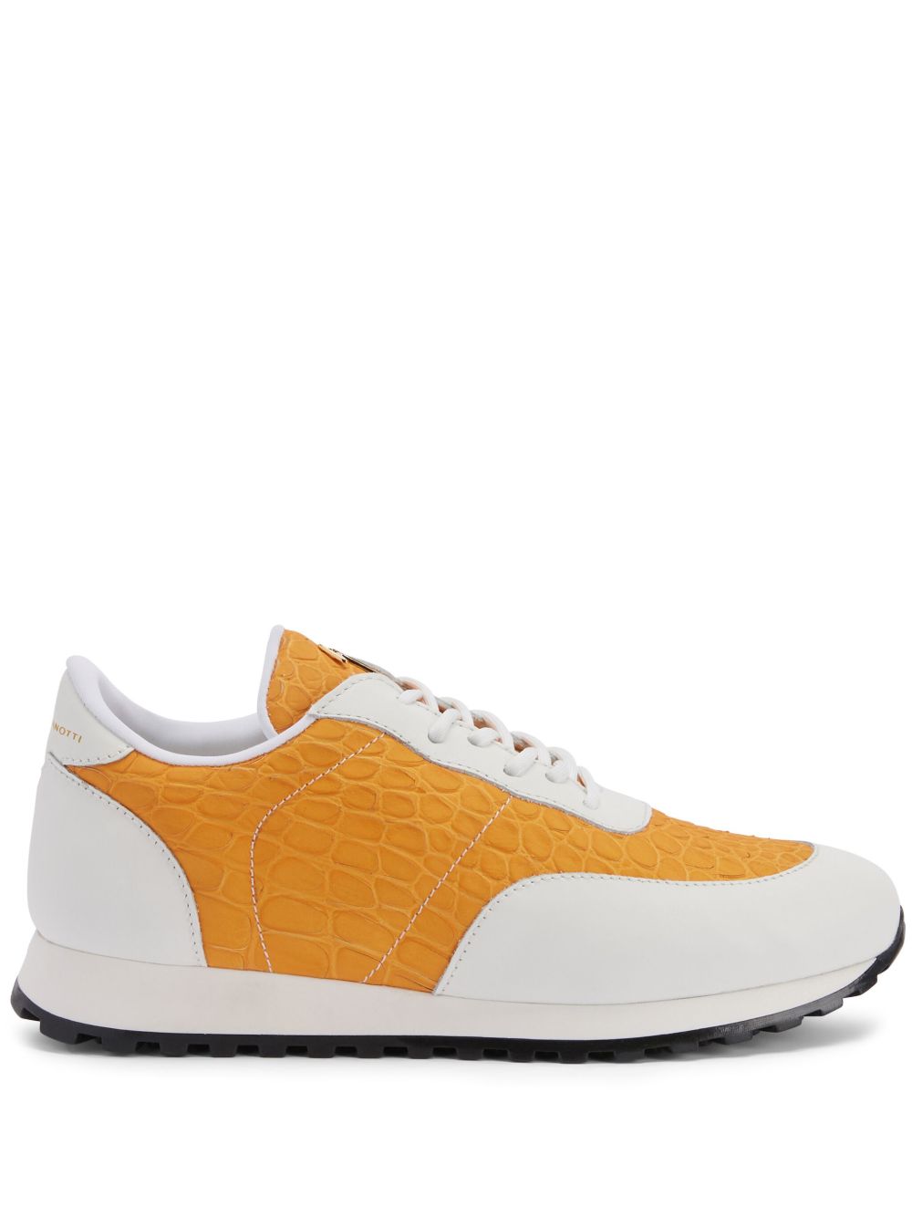 Giuseppe Zanotti Jimi Running 低帮运动鞋 - 橘色