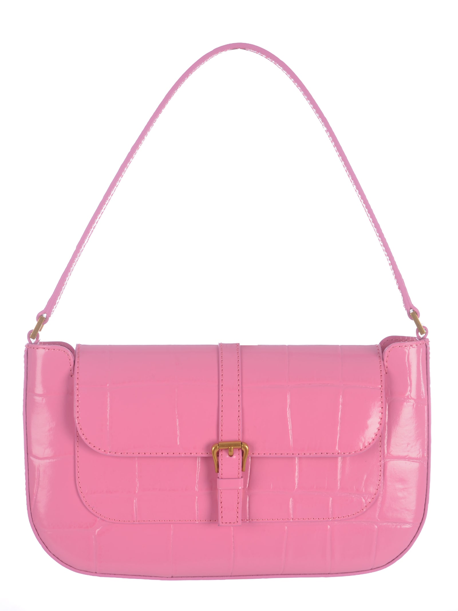 Shoulder Bag By Far miranda In Crocodile Leather