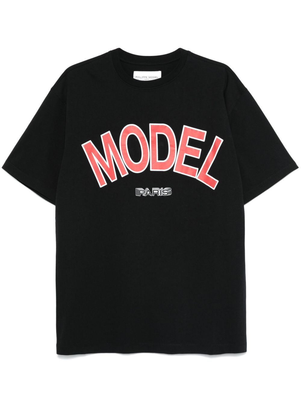 Philippe Model Paris logo印花T恤 - 黑色