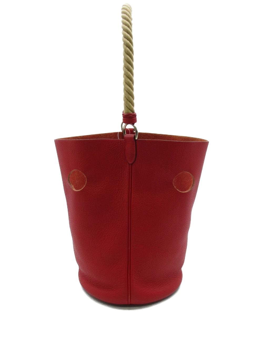 Hermès Pre-Owned Mangeoire 水桶包（2005年典藏款） - 红色