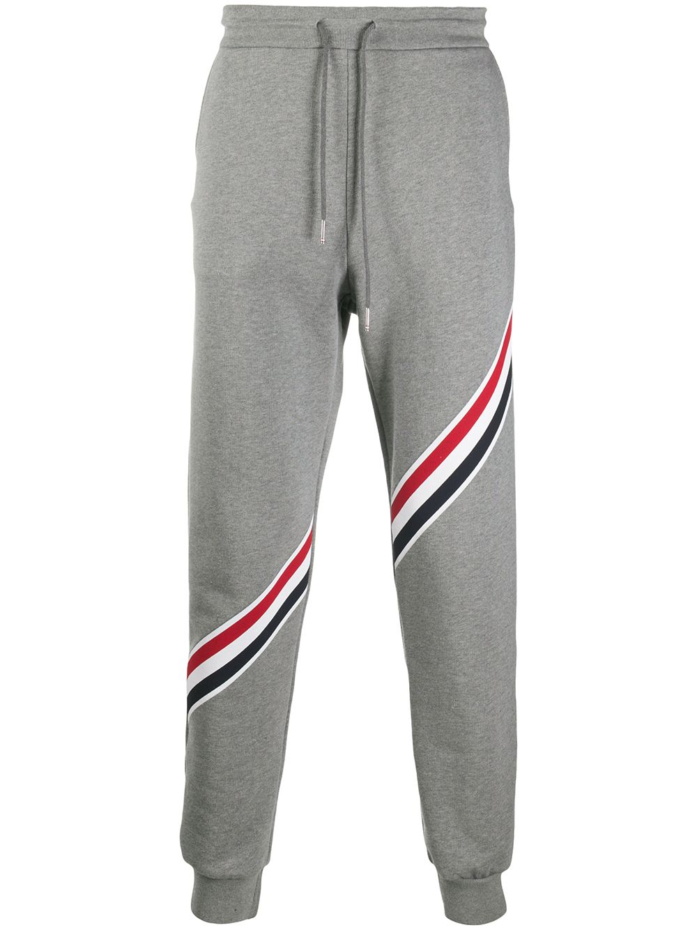 Thom Browne RWB 条纹运动裤 - 灰色
