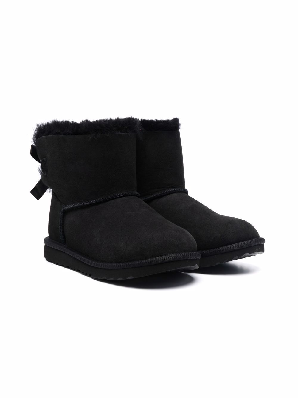 UGG Kids Bailey Bow II 及踝靴 - 黑色