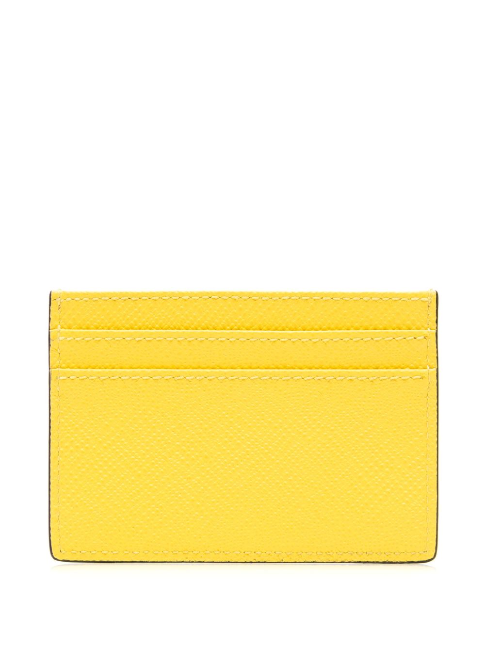 Smythson Flat 卡夹 - 黄色