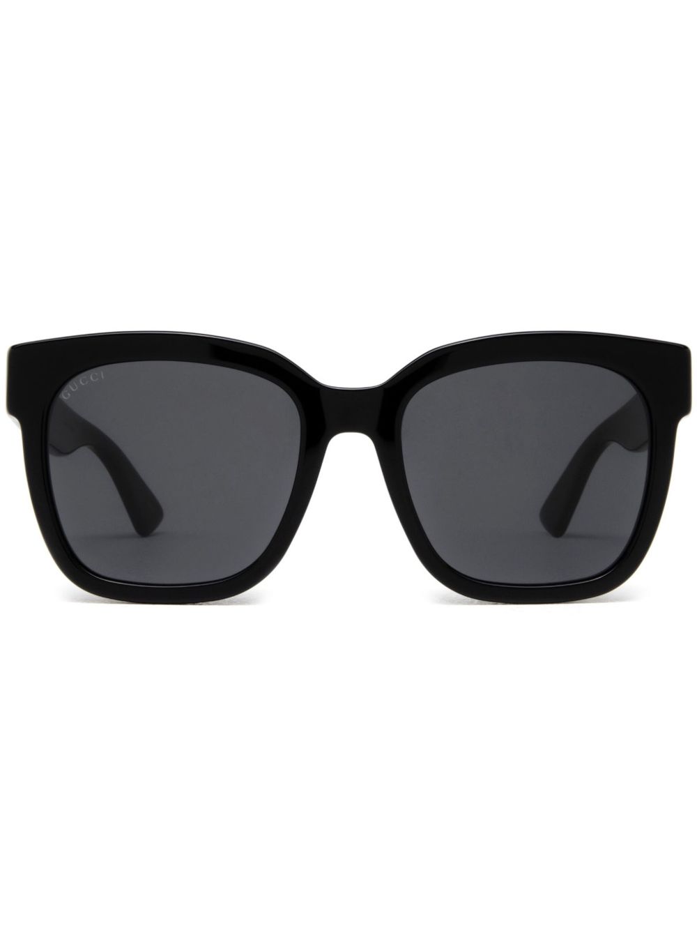 Gucci Eyewear 古驰 GG 超大方框太阳眼镜 - 黑色