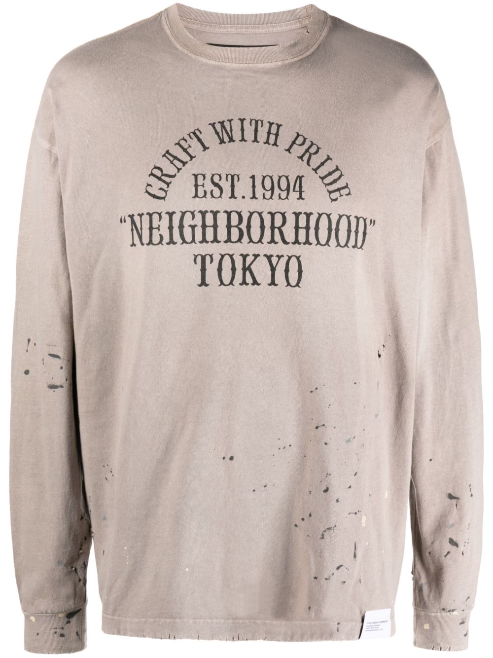 Neighborhood Damage 仿旧卫衣 - 中性色