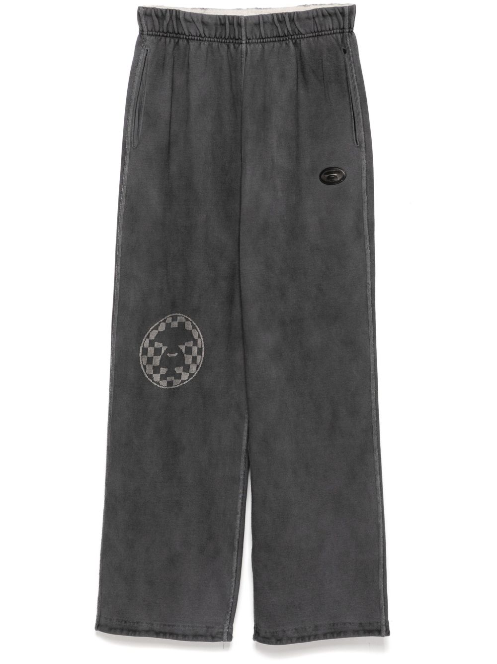 AAPE BY *A BATHING APE® Moonface logo运动裤 - 灰色