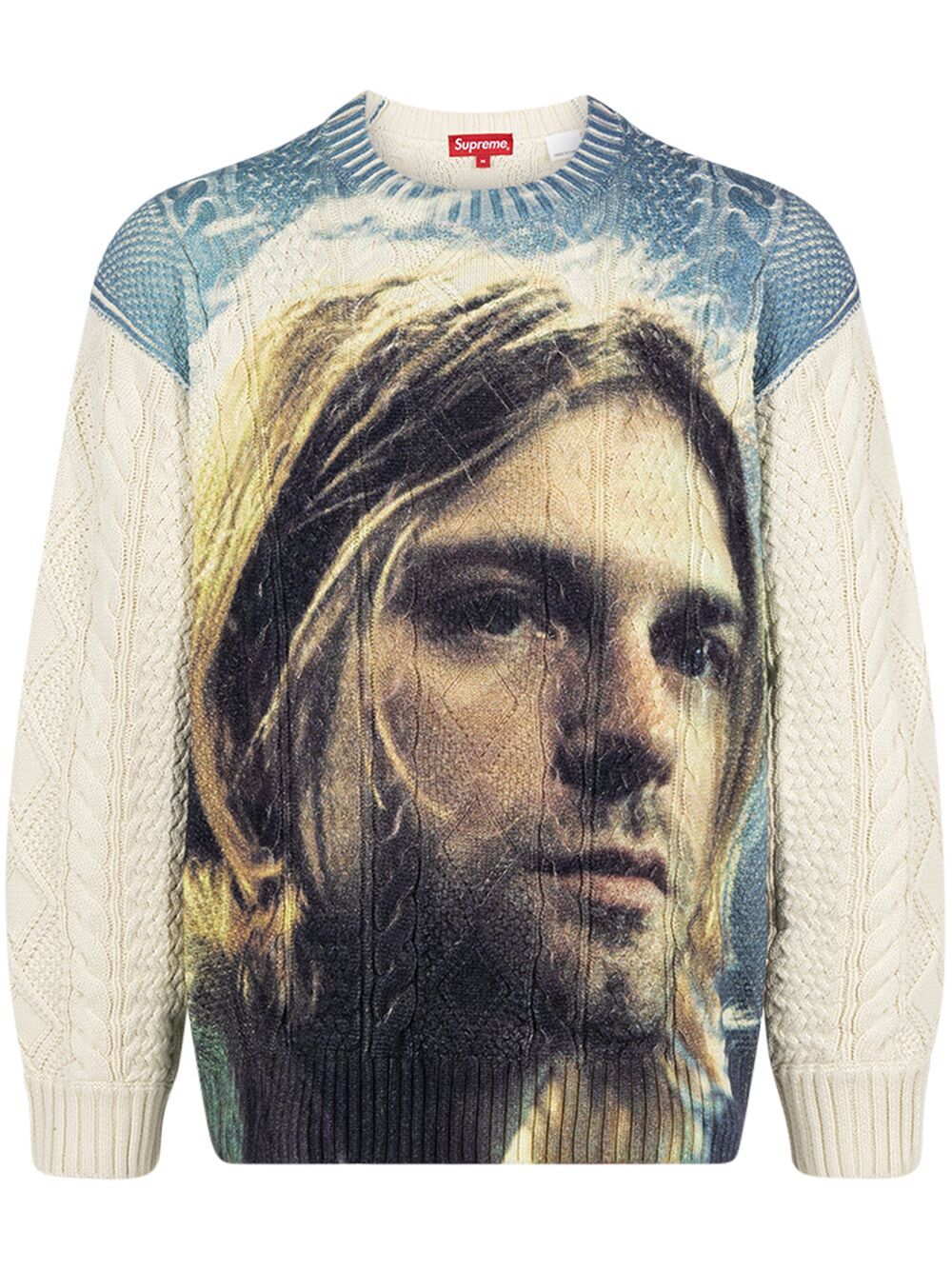 Supreme Kurt Cobain SS23 - White 毛衣 - 中性色