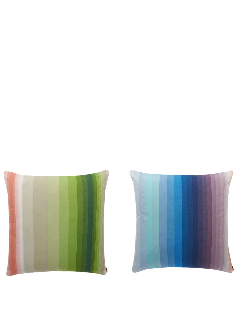 Missoni Home Oceania 条纹抱枕 (两件装) - 蓝色