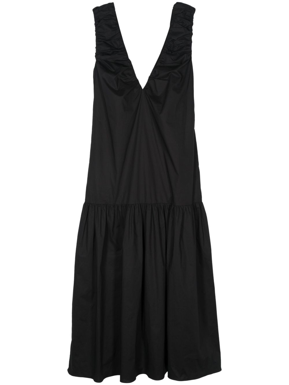 The Garment Cyprus 超长连衣裙 - 黑色