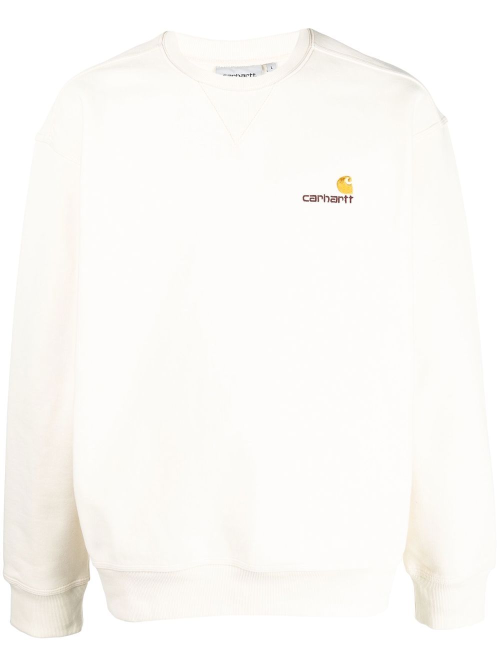 Carhartt WIP logo刺绣棉卫衣 - 中性色