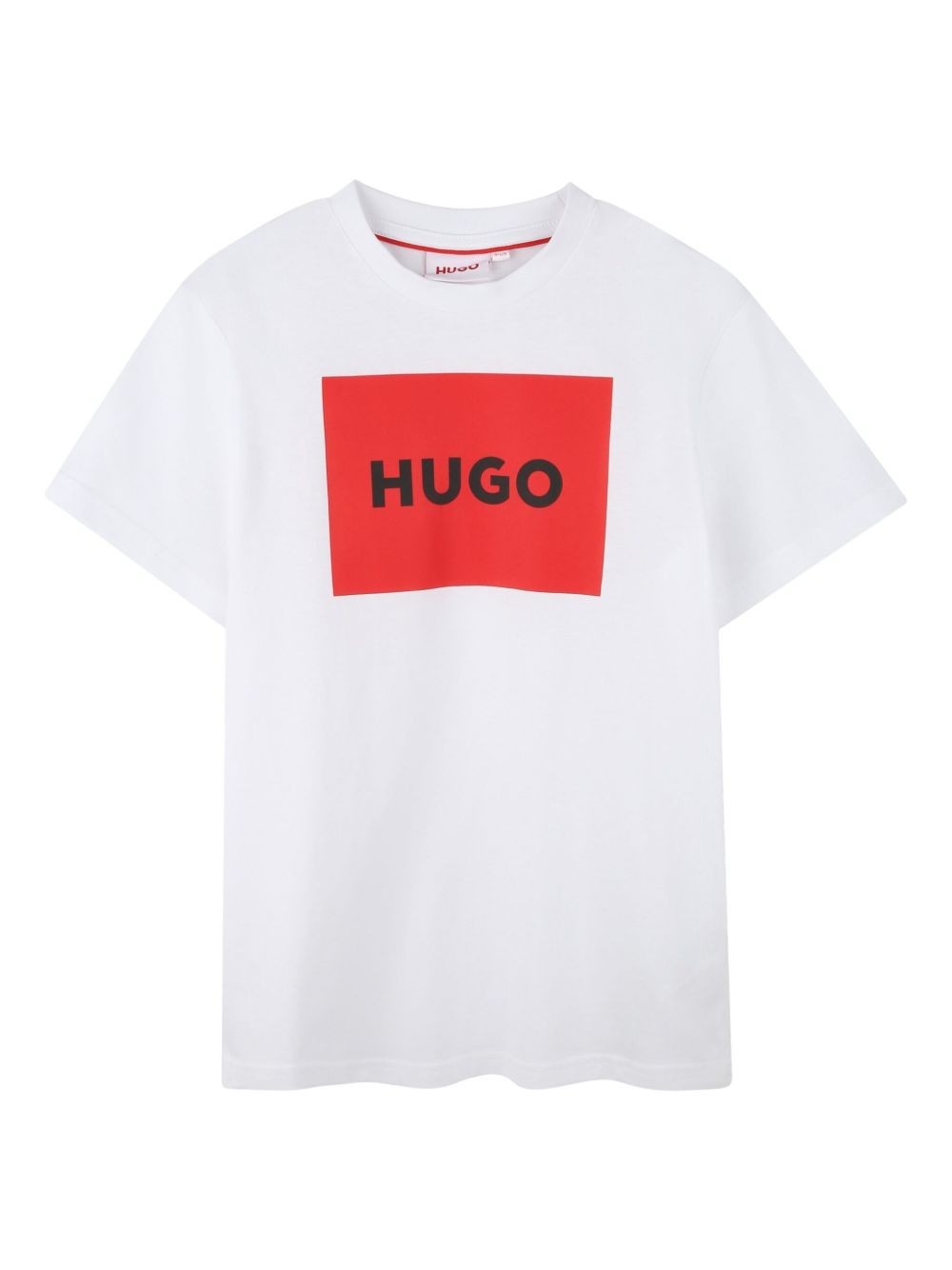 HUGO KIDS logo印花T恤 - 白色