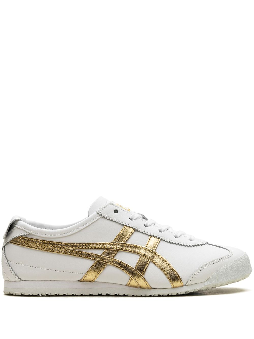 Onitsuka Tiger Mexico 66 White/Rich Gold 运动鞋 - 白色
