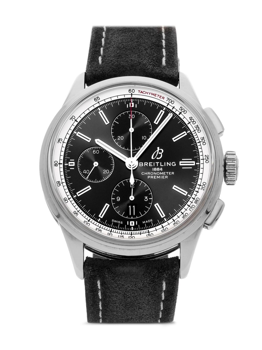 Breitling Premier Chronograph 42毫米腕表（2023年典藏款） - 黑色