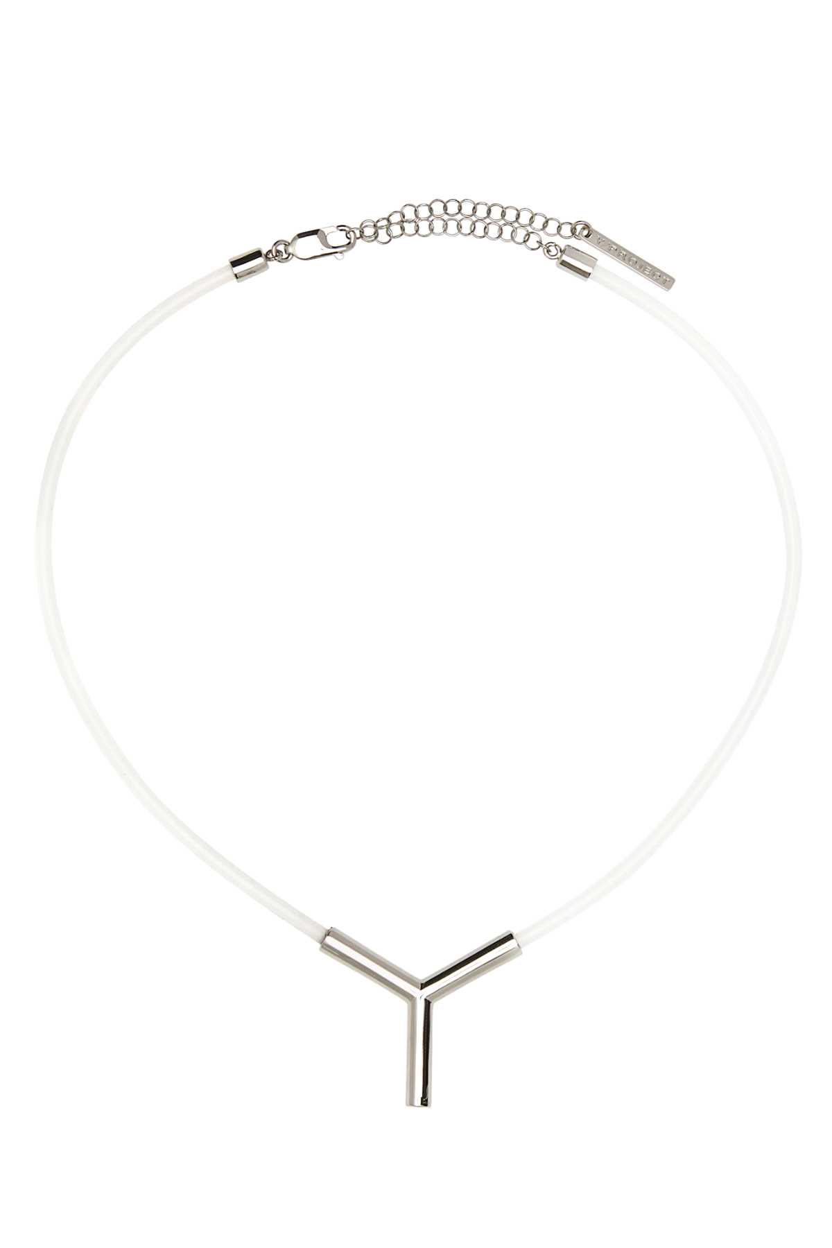 Y/Project Transparent Pvc Y Necklace