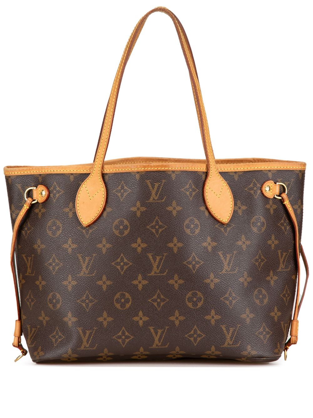Louis Vuitton Pre-Owned Monogram Neverfull PM 手提包（2008年典藏款） - 褐色