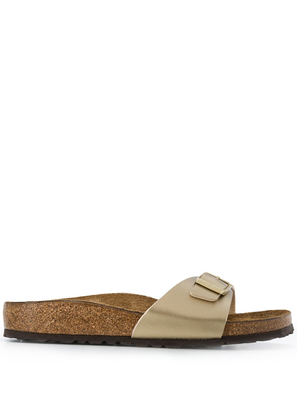 Birkenstock Madrid 模压定型鞋垫凉鞋 - 褐色