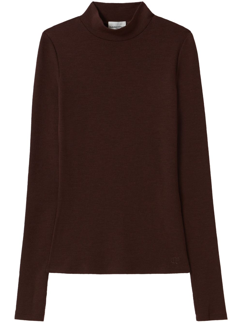 Claudie Pierlot 长袖羊毛毛衣 - 褐色