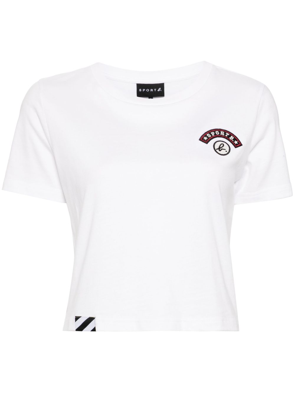 SPORT b. by agnès b. Authentic Arch logo T恤 - 白色