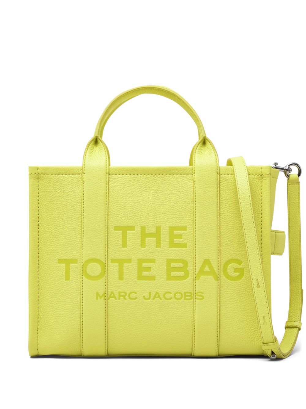 Marc Jacobs The Medium 皮质手提包 - 黄色