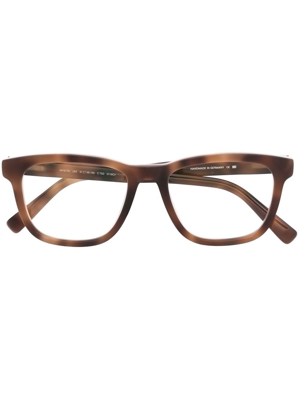 Mykita Jaz 方框眼镜 - 褐色