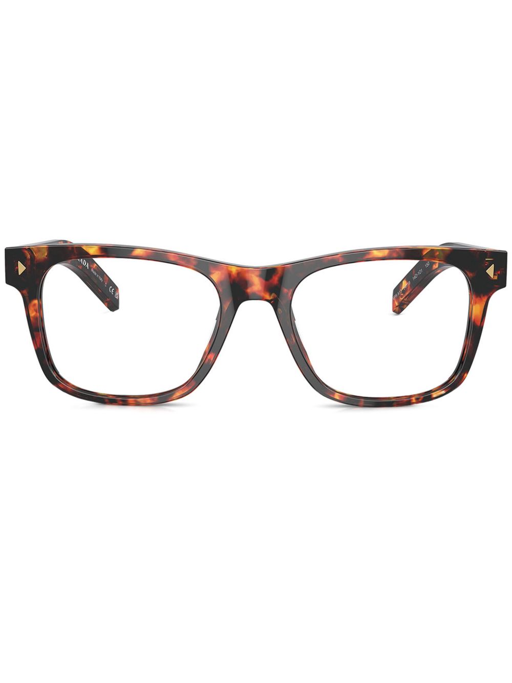 Prada Eyewear PR A13V 眼镜 - 褐色