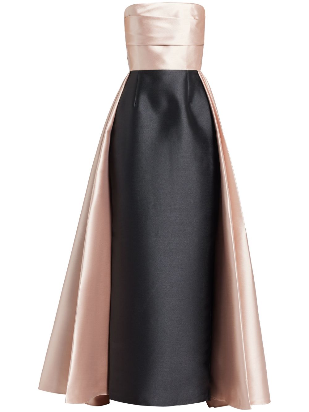 Solace London The Tiffany 超长连衣裙 - 黑色