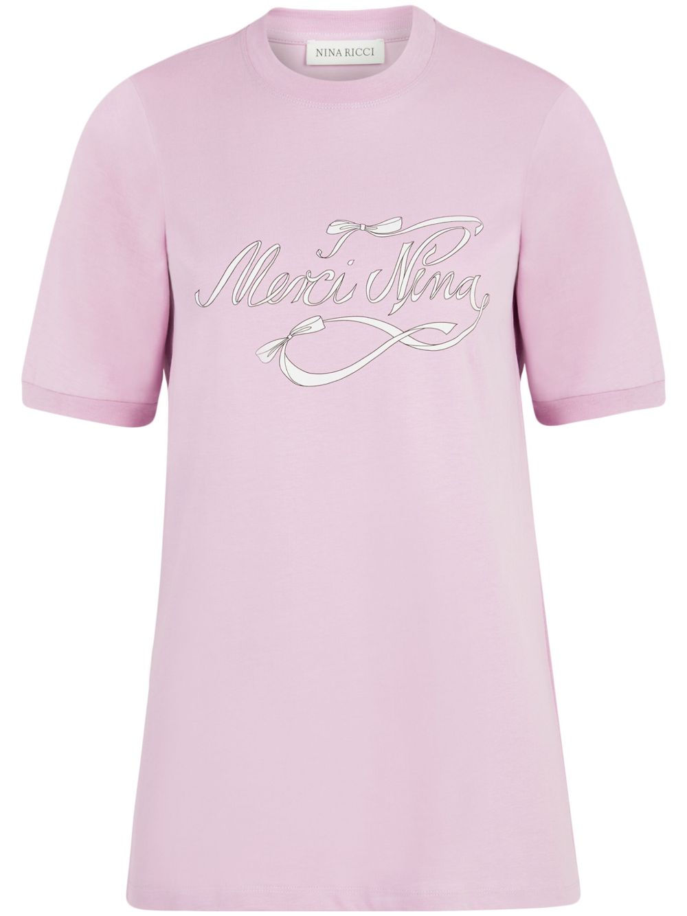 Nina Ricci Merci Nina 棉T恤 - 粉色