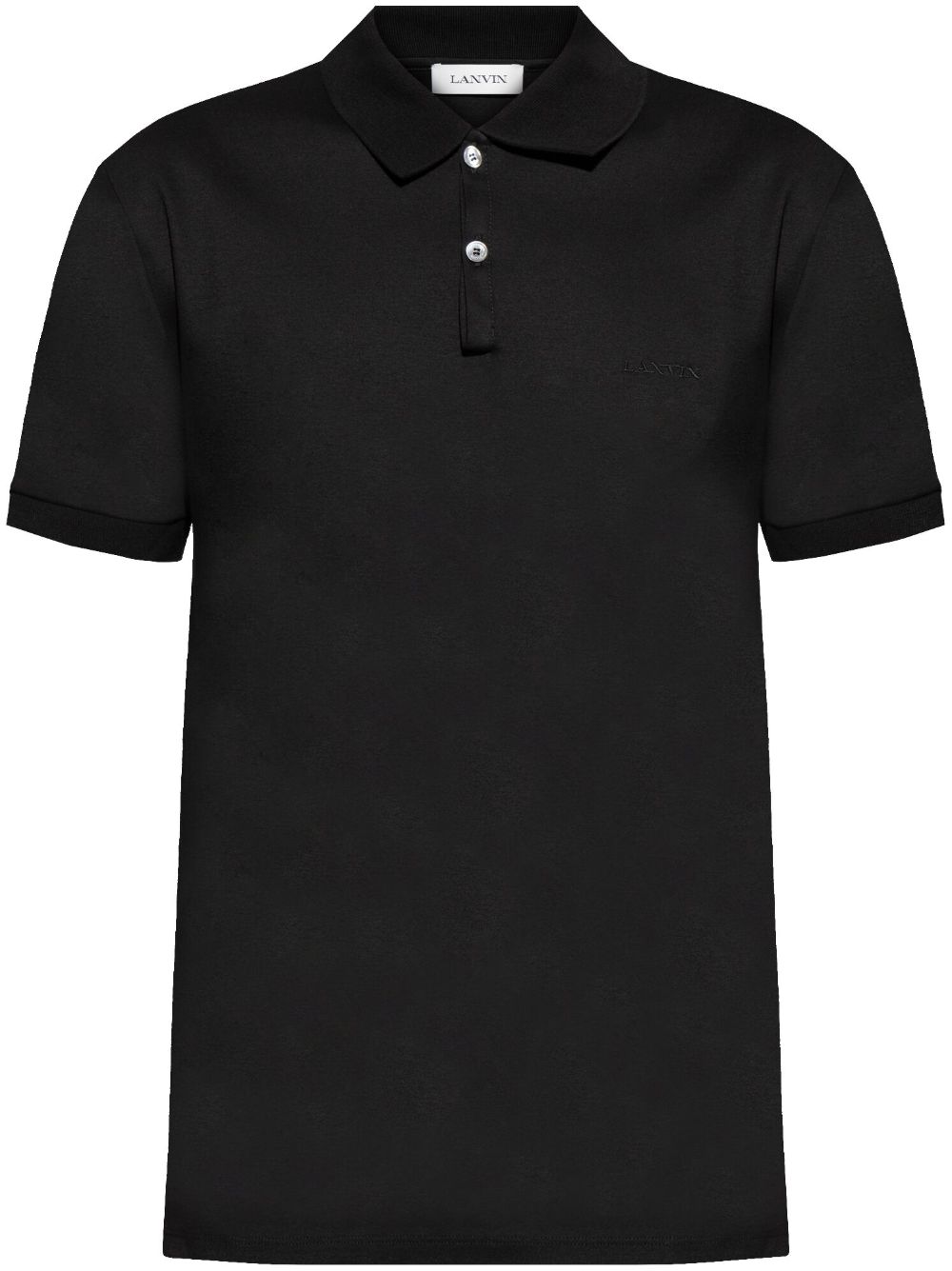 Lanvin 棉polo衫 - 黑色