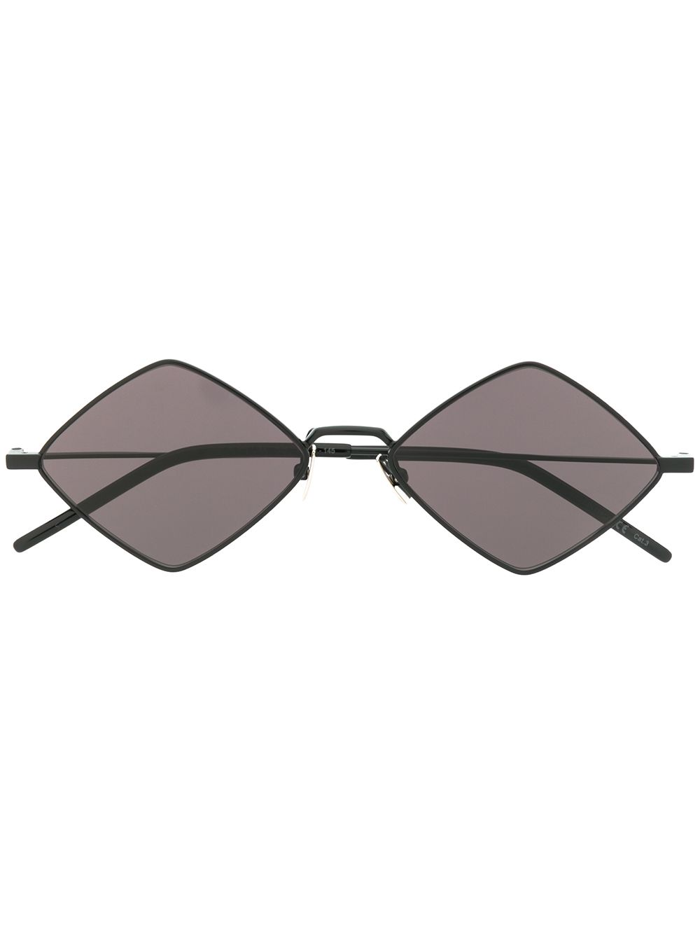 Saint Laurent Eyewear 方框太阳眼镜 - 黑色