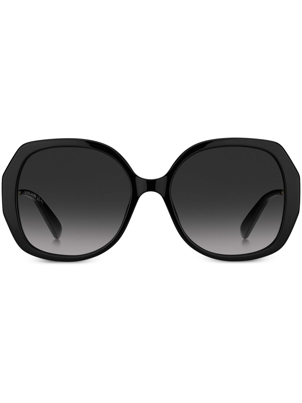 Marc Jacobs Eyewear 超大框太阳眼镜 - 黑色