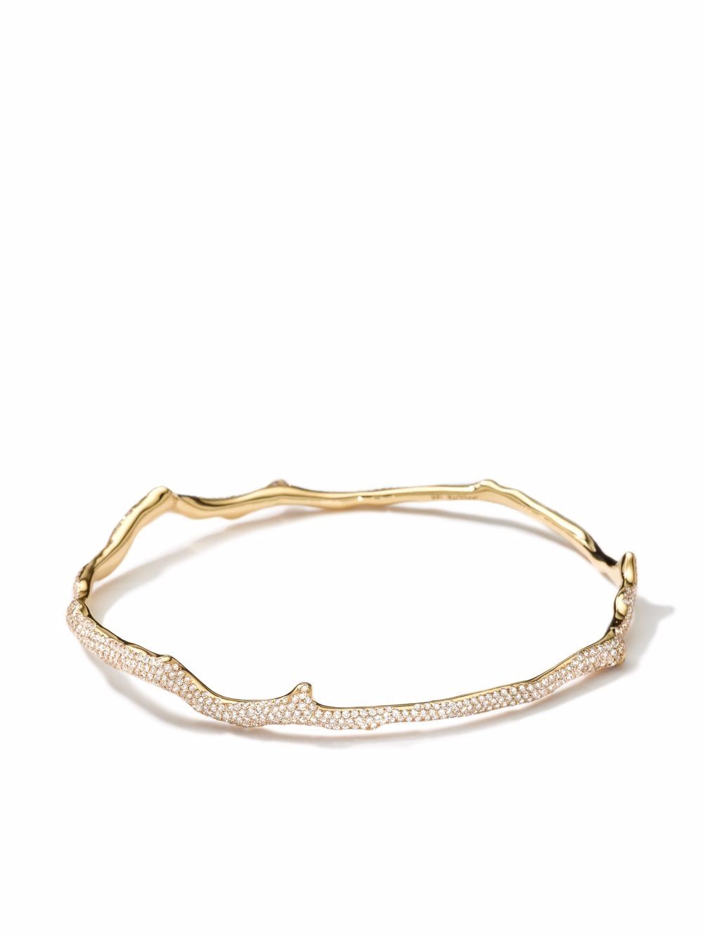 IPPOLITA Stardust Coral Reef 18K黄金钻石手镯 - 金色