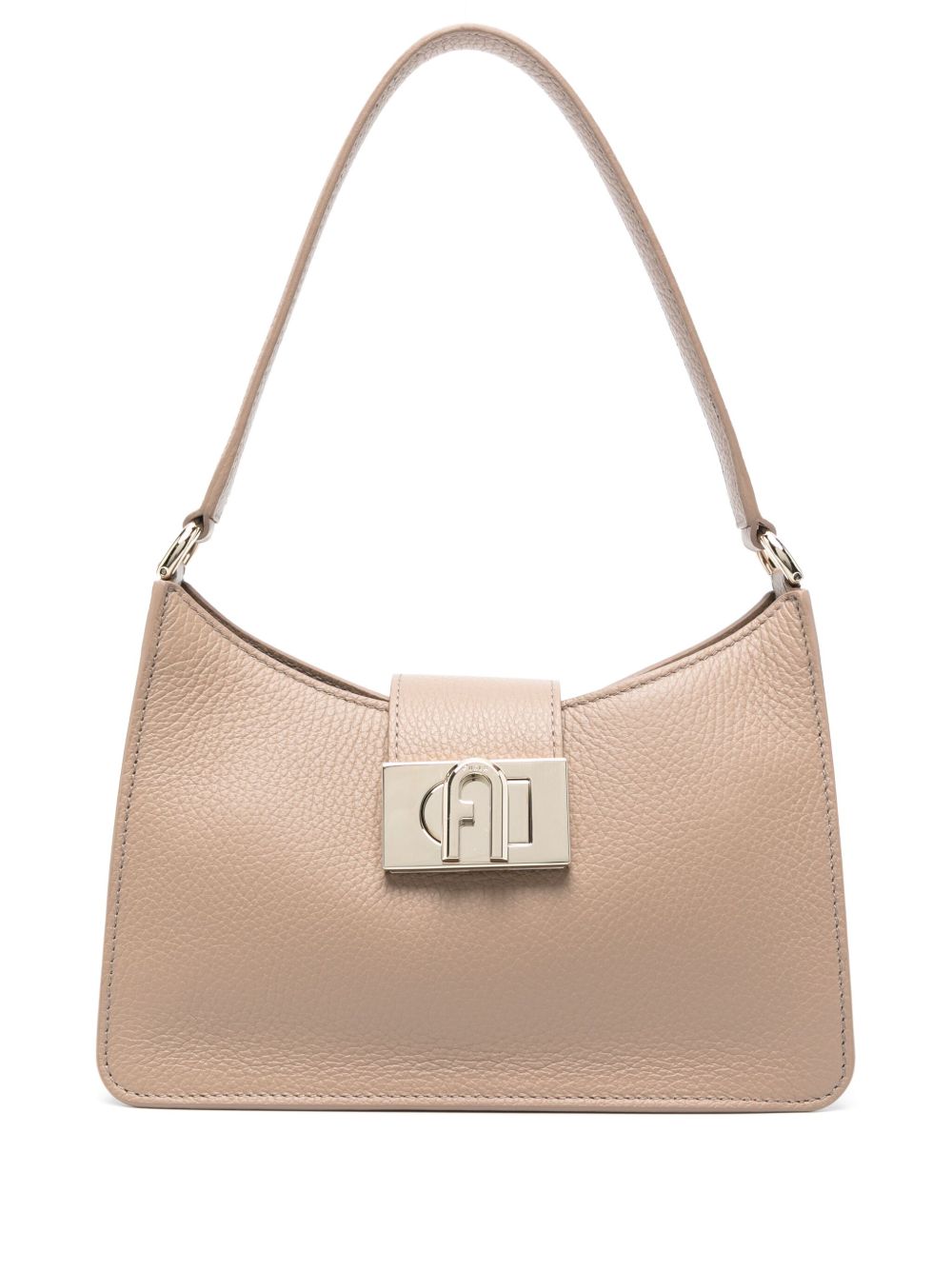 Furla 1927 皮质单肩包 - 中性色