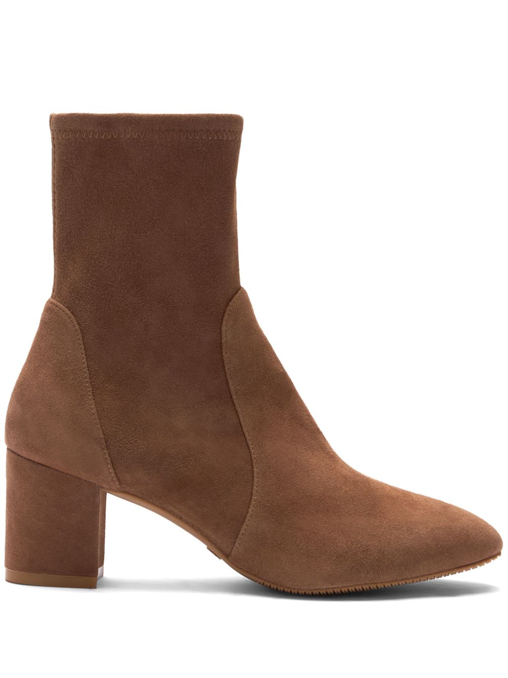 Stuart Weitzman Yuliana 中跟及踝靴（6厘米） - 褐色