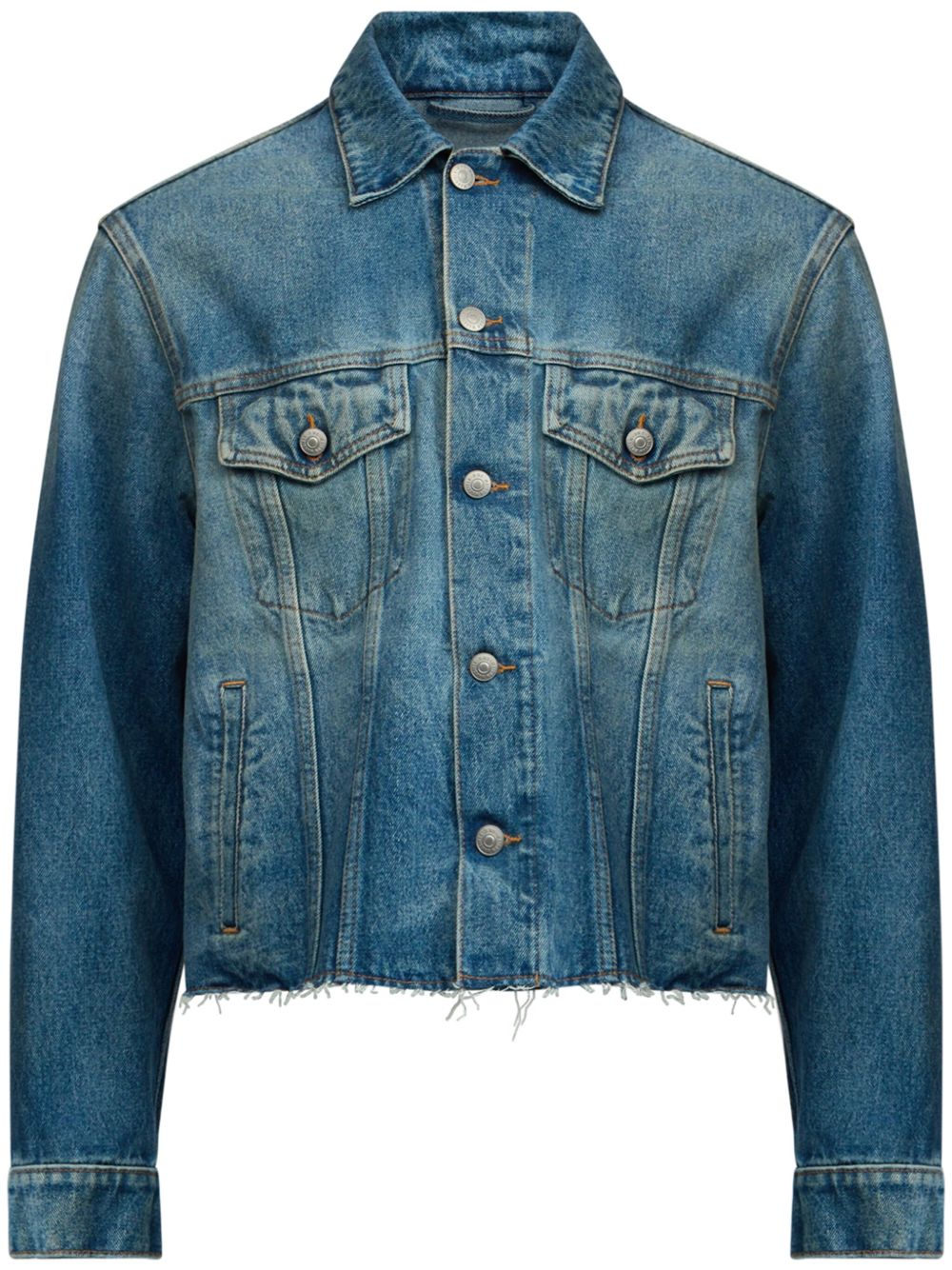 MM6 Maison Margiela 棉牛仔夹克 - 蓝色