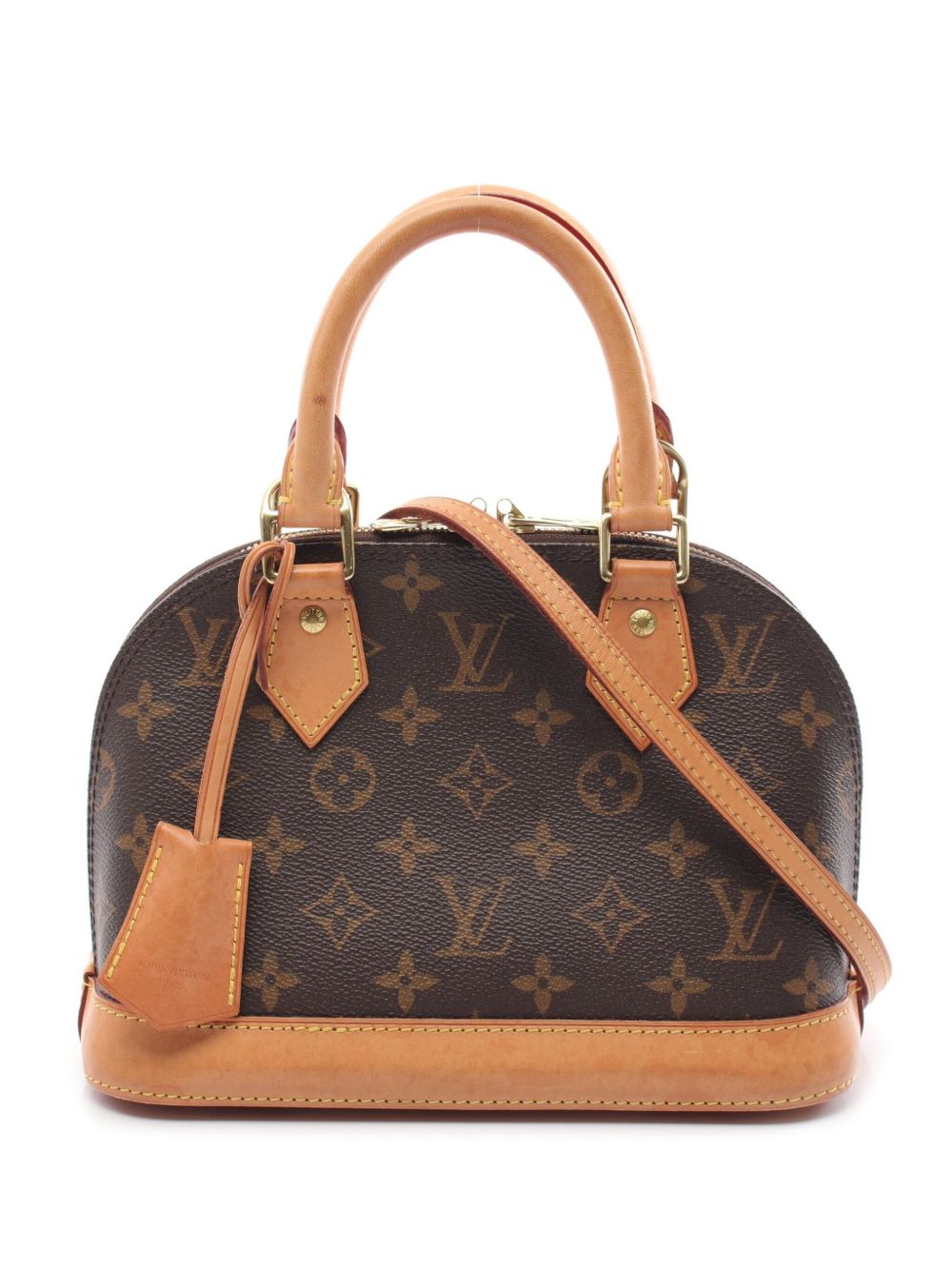 Louis Vuitton Pre-Owned Alma BB 两用手提包（2021年典藏款） - 褐色