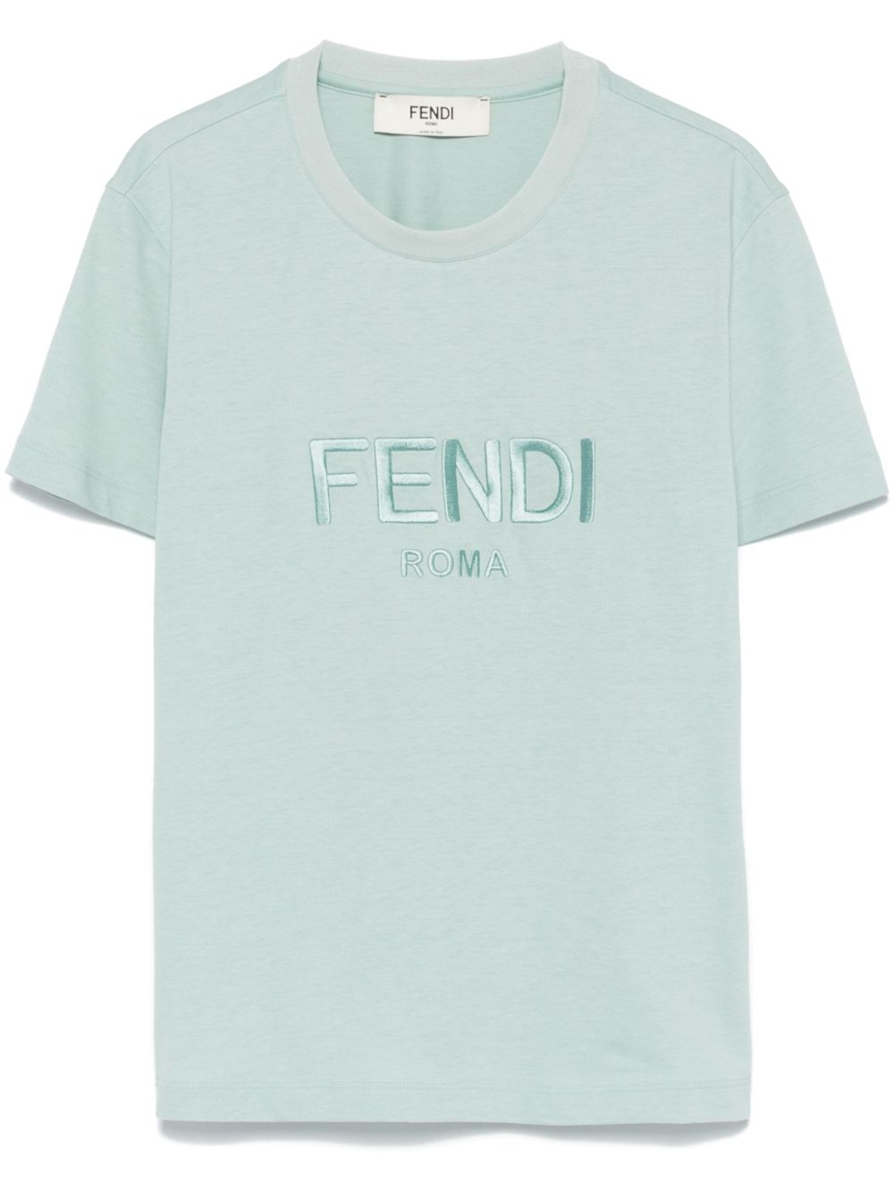 FENDI 棉T恤 - 蓝色