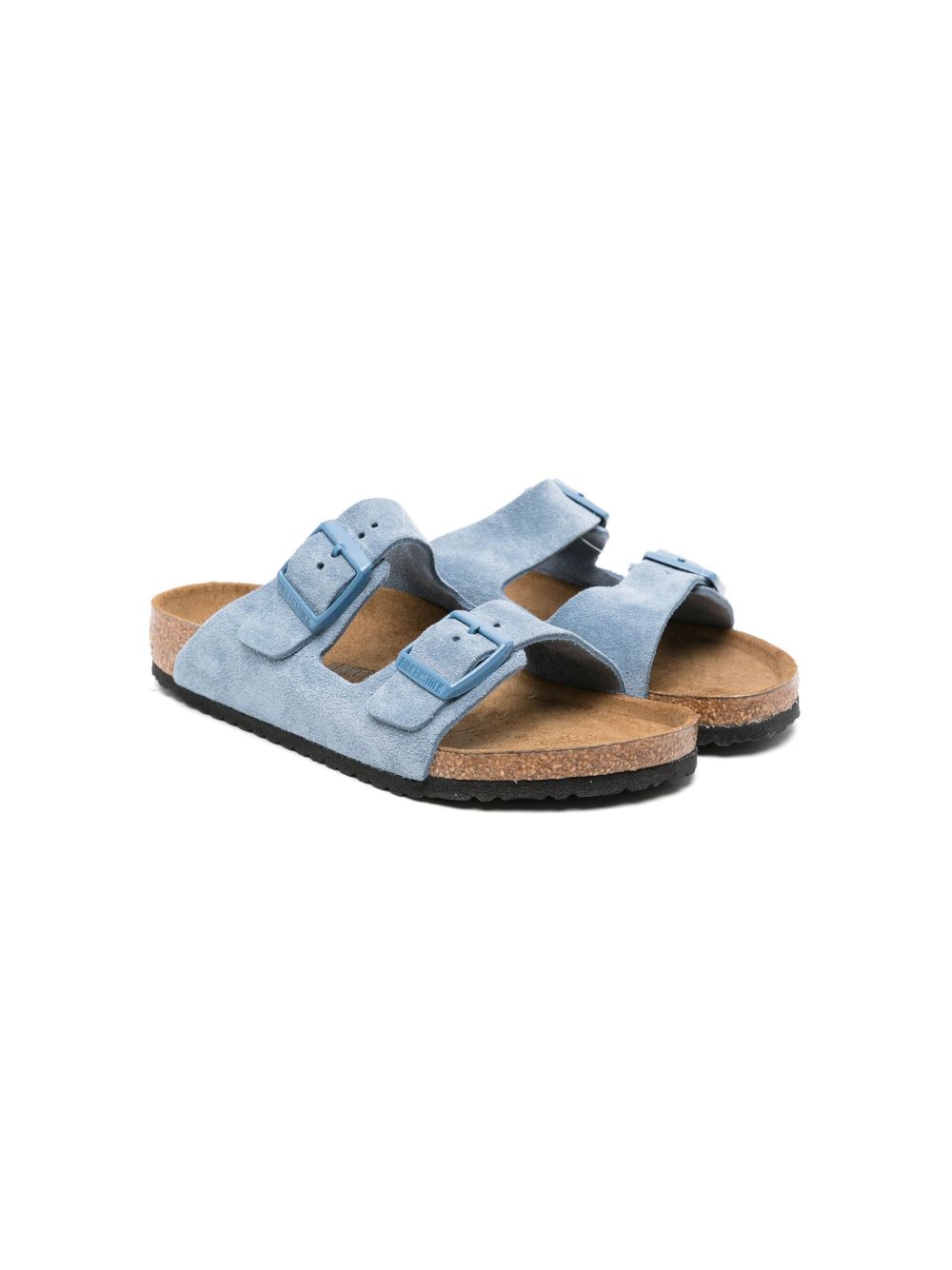Birkenstock Arizona 绒面皮凉鞋 - 蓝色