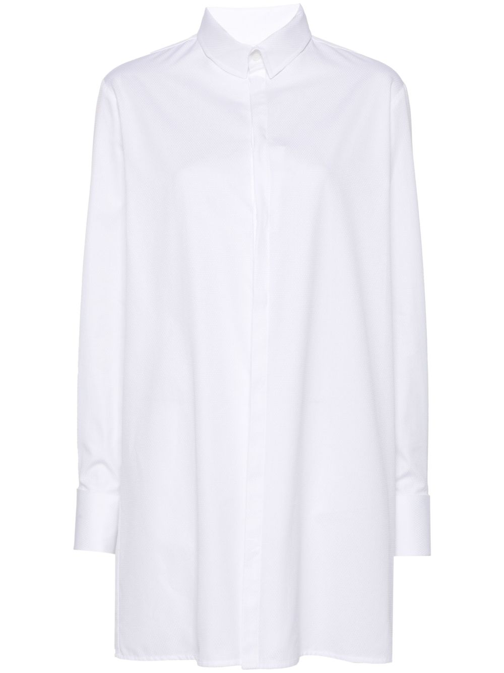MM6 Maison Margiela 提花衬衫 - 白色