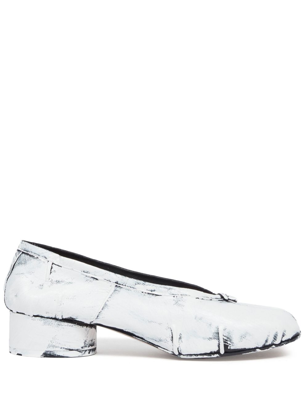 Maison Margiela Tabi New 芭蕾低跟鞋 - 白色