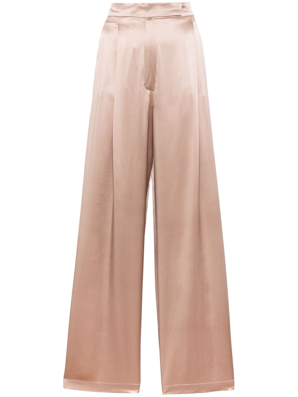 Max Mara Fiesta 真丝阔腿裤 - 中性色