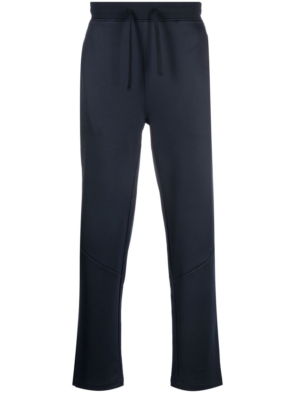 Corneliani 侧条纹运动裤 - 蓝色