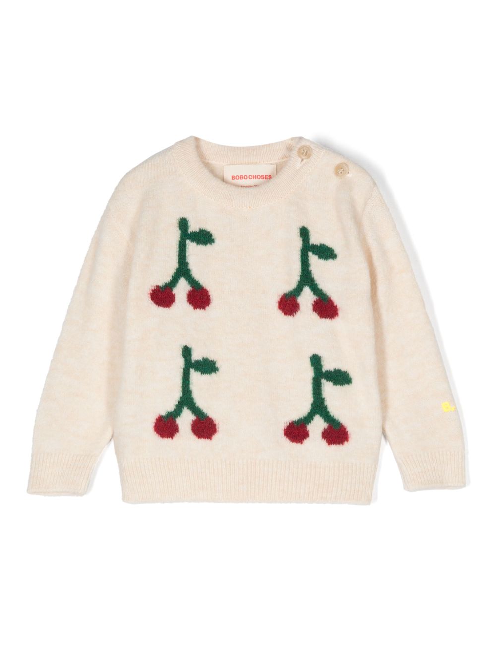 Bobo Choses Cherry 毛衣 - 中性色