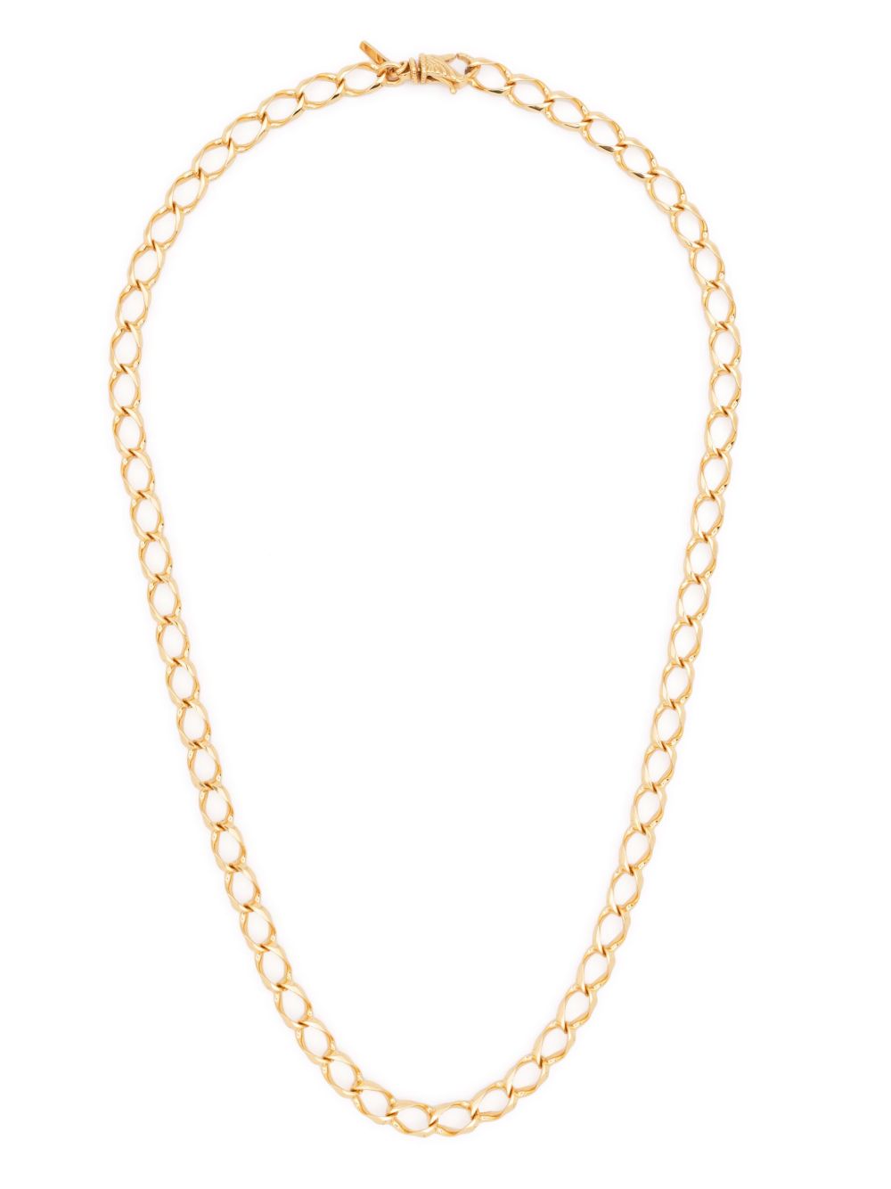 Emanuele Bicocchi Square chain-link necklace - 金色