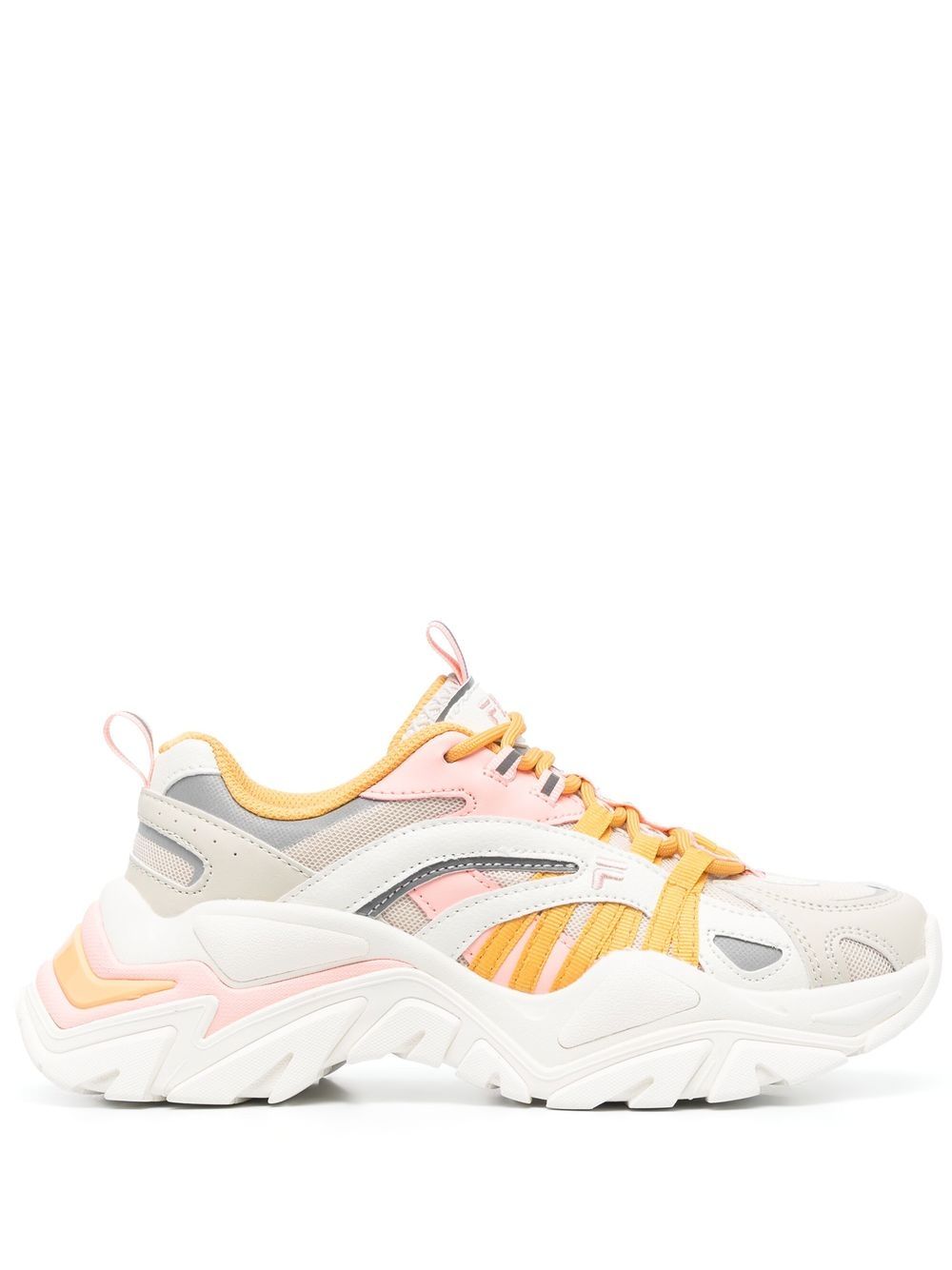 Fila Electrove 系带厚底运动鞋 - 中性色